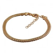 19cm large rose gold-plated oval...