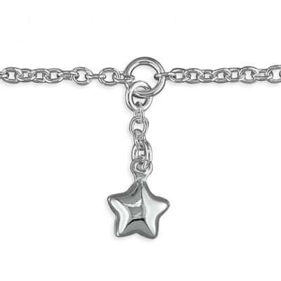 25cm star charm on chain