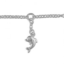 25cm dolphin charm on chain