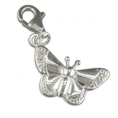 Clip on cubic zirconia winged...
