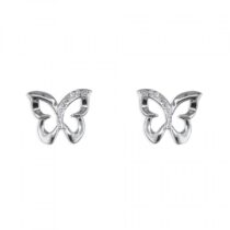 Cubic zirconia outline butterfly...