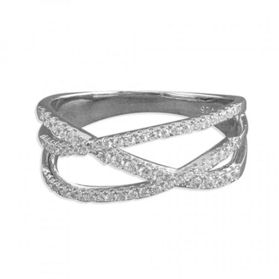 Triple-band cubic zirconia crossovers