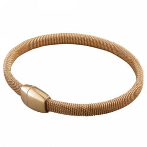 6mm rose gold-plated magnetic wr...