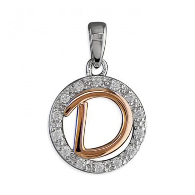 D Cubic zirconia circle with...