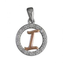 I Cubic zirconia circle with...