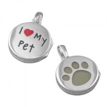 Pippa I-Love-my pet disc pendant