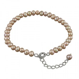 Pippa 15-18cm pink fresh water pearl bracelet