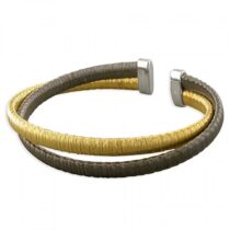 Ruthenium- and gold-plated double-wire...