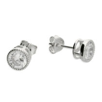 7mm Mens round single cubic...