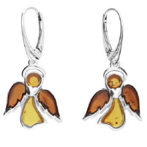 14mm/Mixed-amber floating angel...